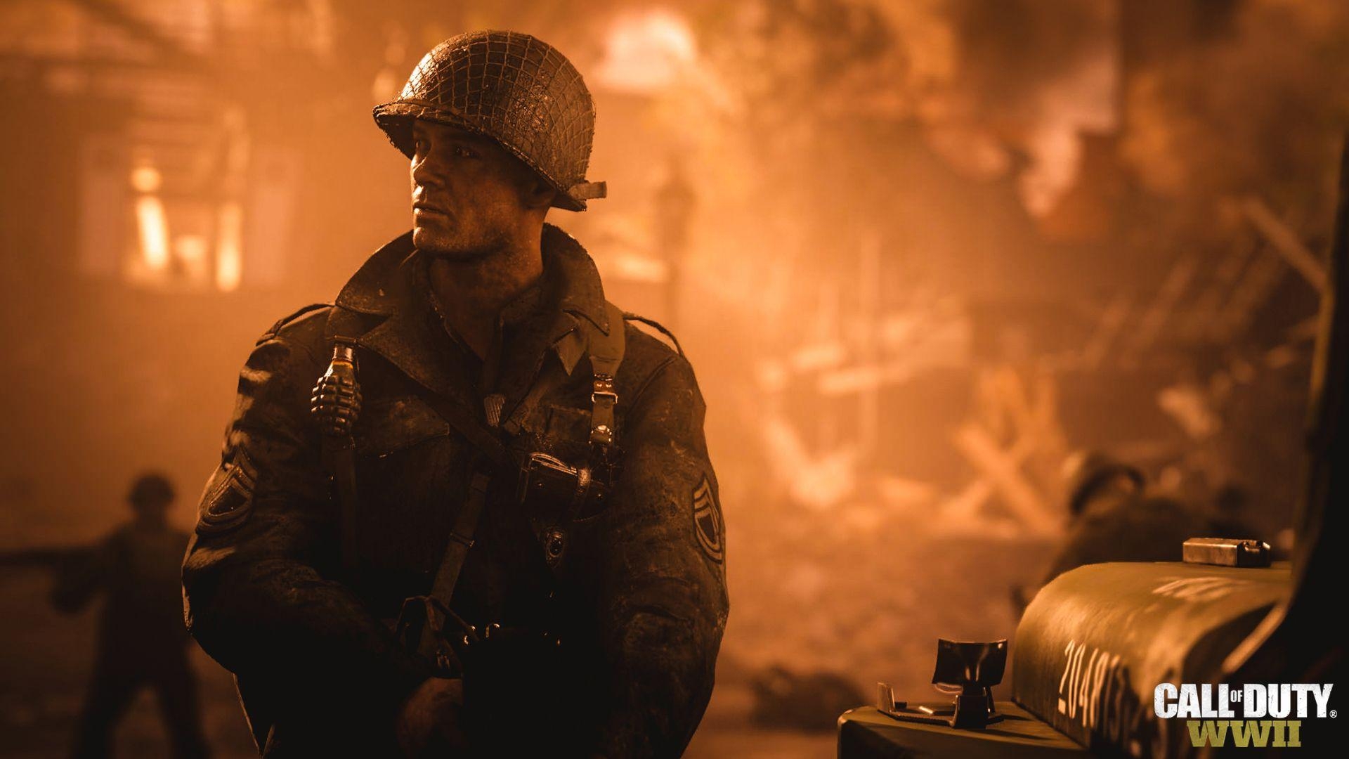 1920x1080 Call of Duty: WWII Gets First 1080p Screenshots Showing its Gritty, Desktop