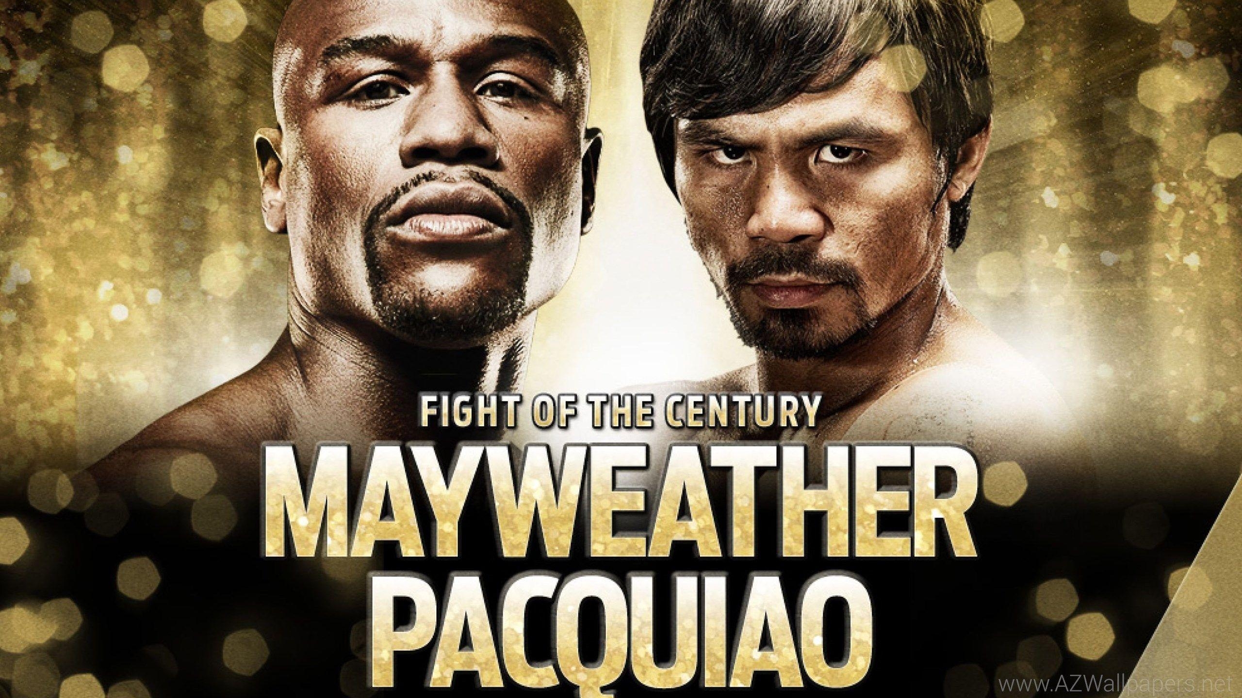 2560x1440 Manny Pacquiao vs Floyd Mayweather 2015 Fight of the Century, Desktop