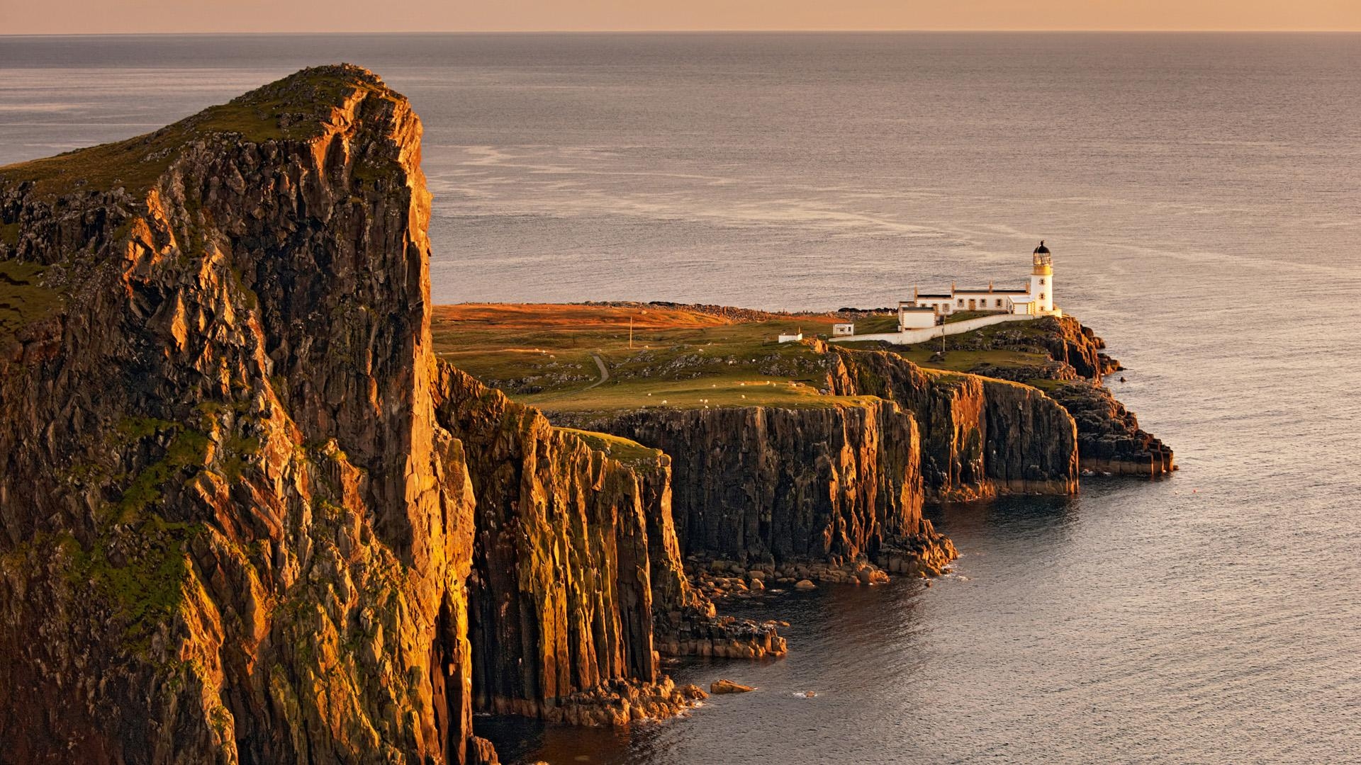 1920x1080 Neist Point Lighthouse, Isle of Skye, Inner Hebrid by © Lloyd, Desktop