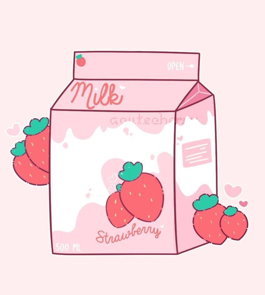 850x950 Strawberry Milk, Phone