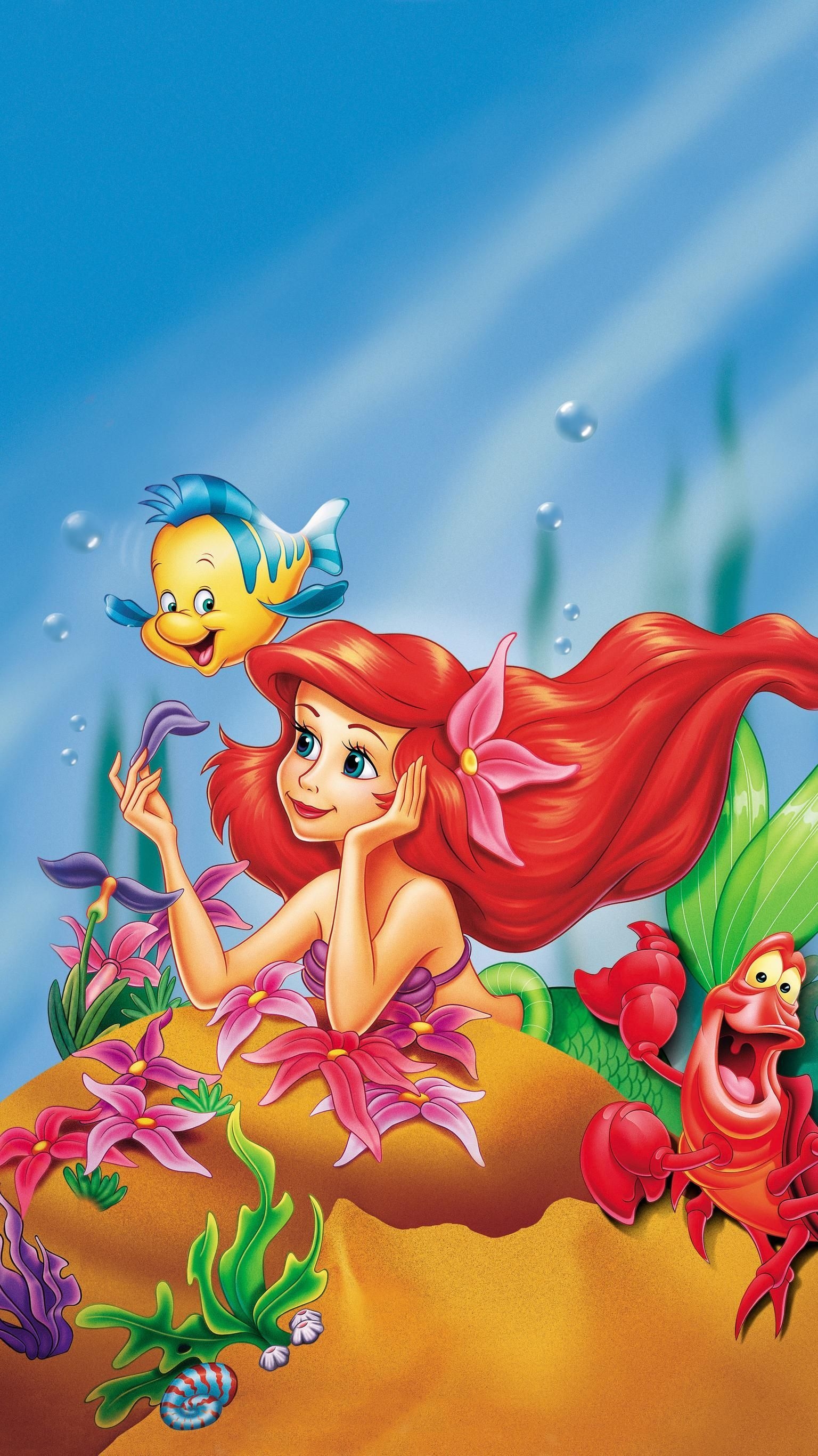 1540x2740 The Little Mermaid (1989) Phone Wallpaper. Little mermaid, Phone