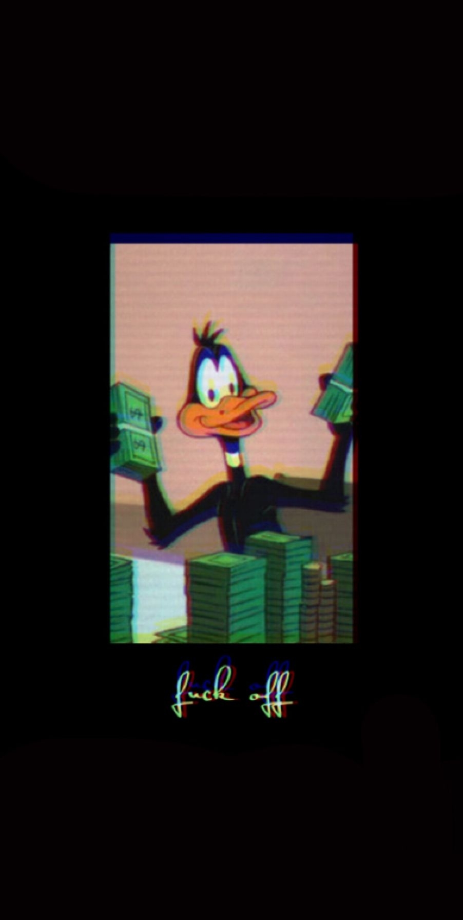 910x1800 Daffy Duck Wallpaper. Duck wallpaper, Music poster design, Daffy duck, Phone