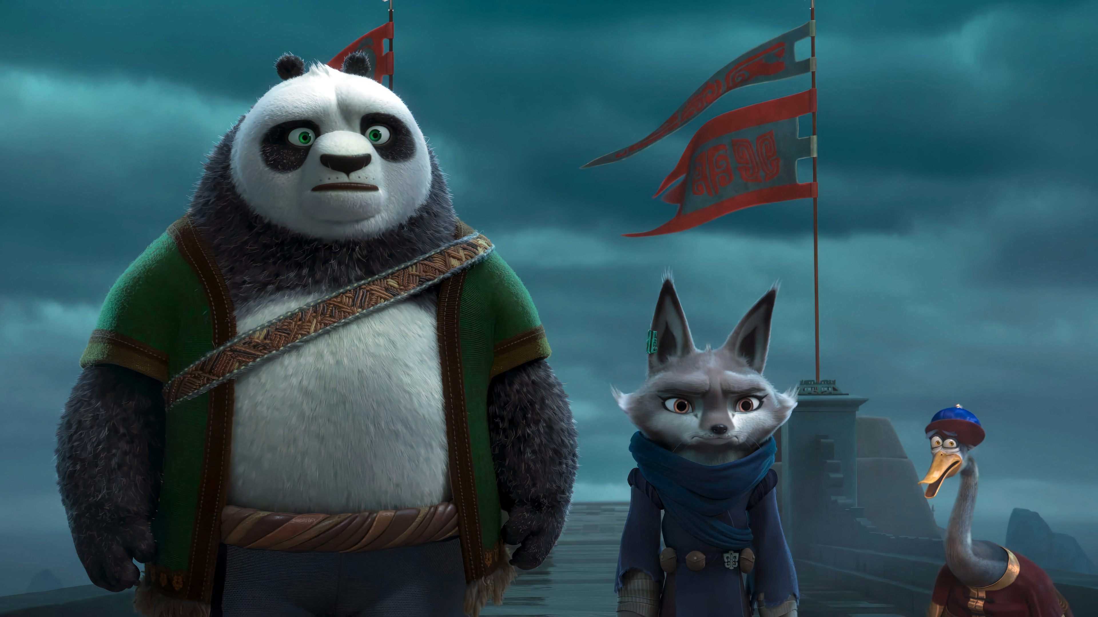 3840x2160 Kung Fu Panda 4 HD Wallpaper, Desktop