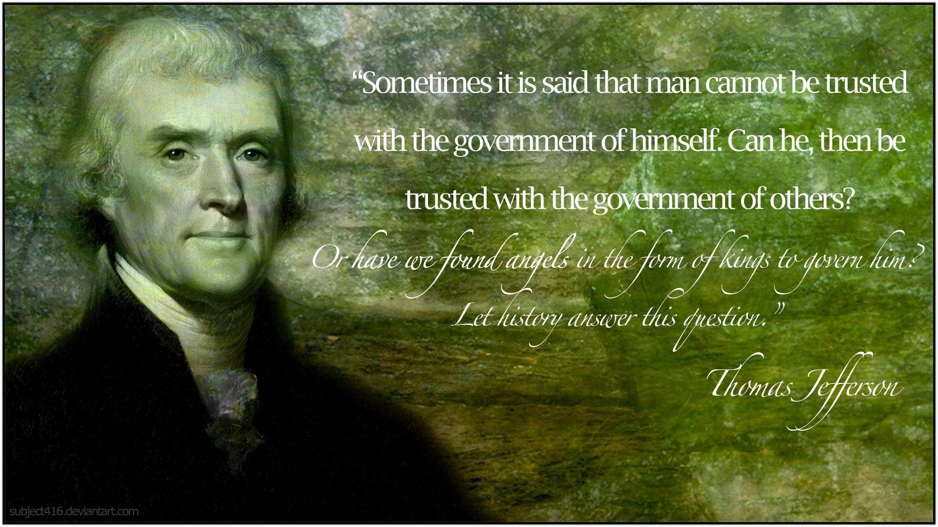 1920x1080 Thomas Jefferson HD Wallpaper, Desktop