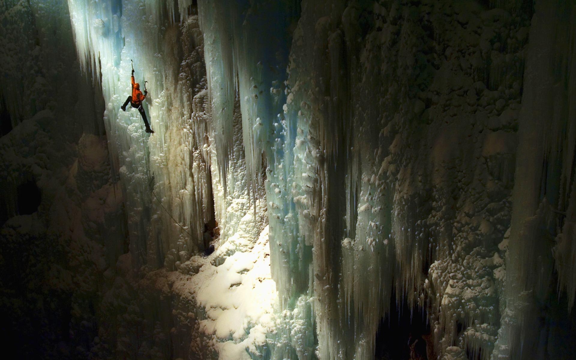 1920x1200 Ice Climbing Wallpaper HD Download, Desktop