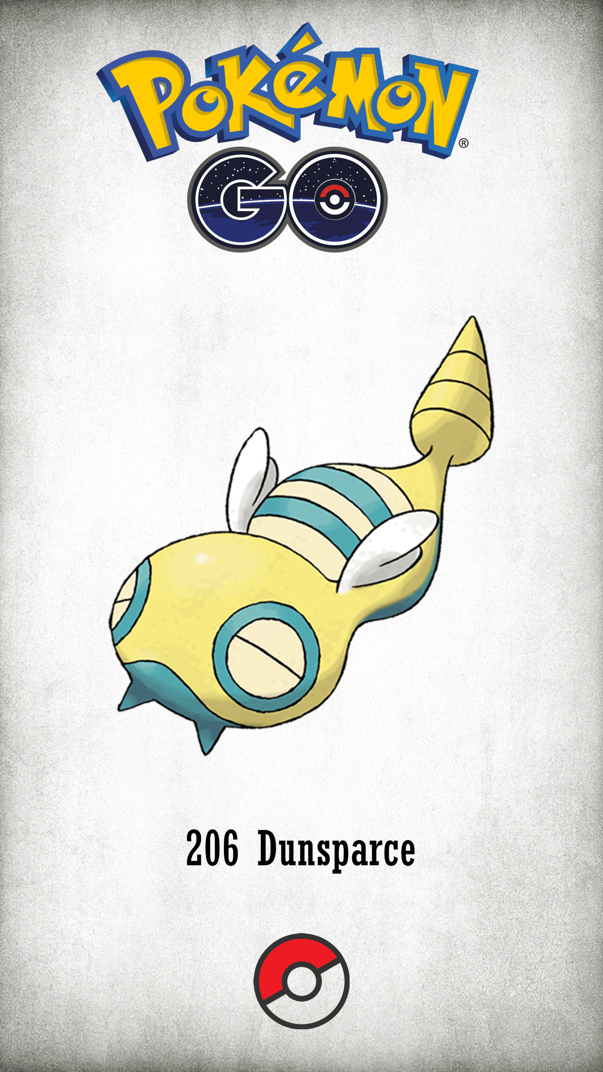 1250x2210 Character Dunsparce, Phone