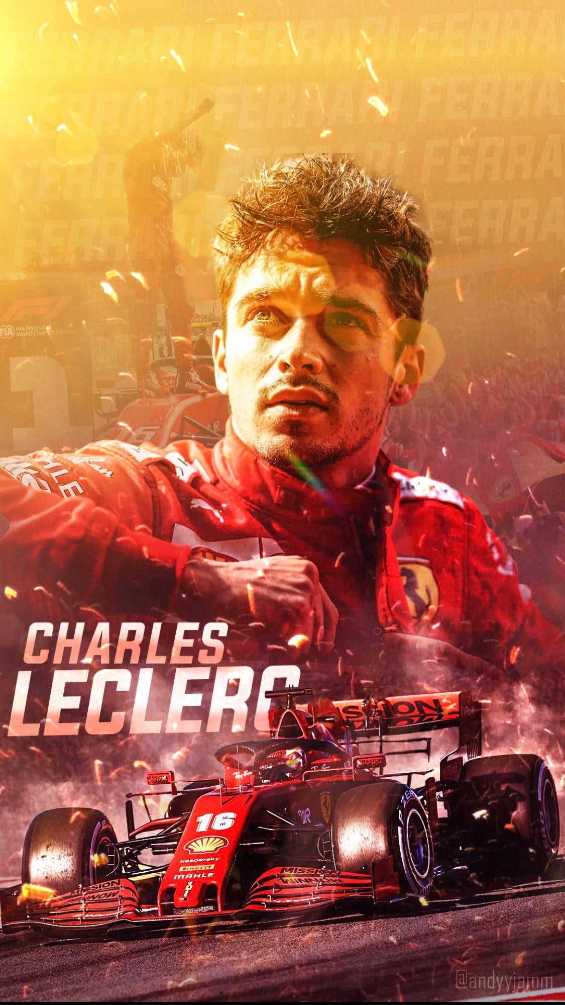 1130x2000 Charles Leclerc Wallpaper, Phone