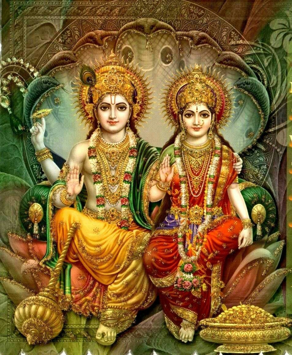 960x1160 A beautiful image of Lord Vishnu and Lakshmi. Lakshmi image, Vishnu, Lord vishnu, Phone