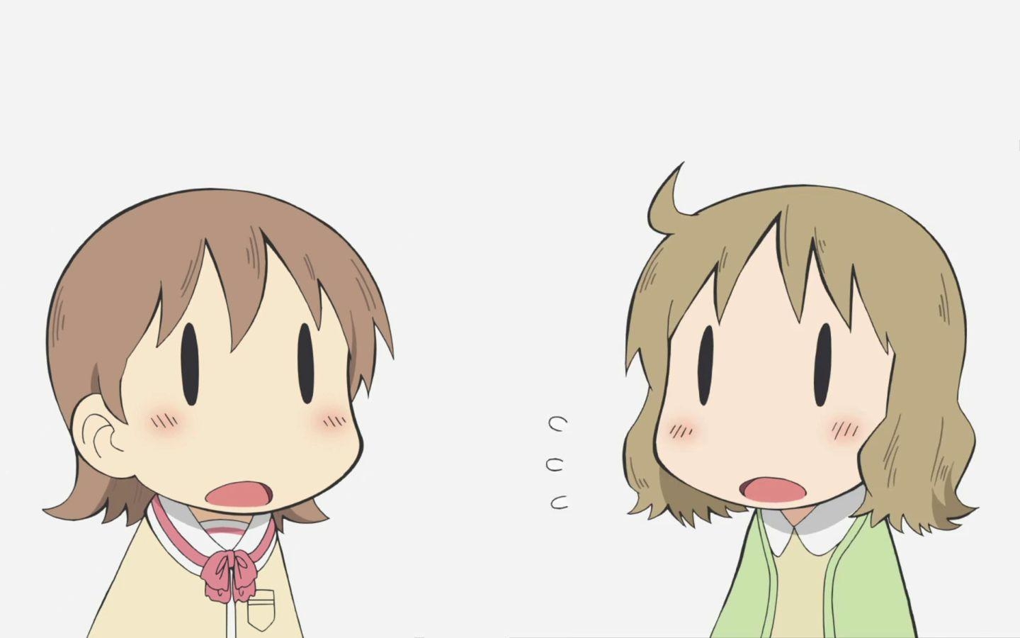 1440x900 aioi yuuko nichijou sakurai izumi white. konachan.com, Desktop