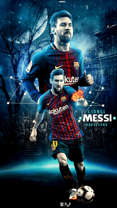 400x720 Lionel Messi 2019 wallpaper, Phone