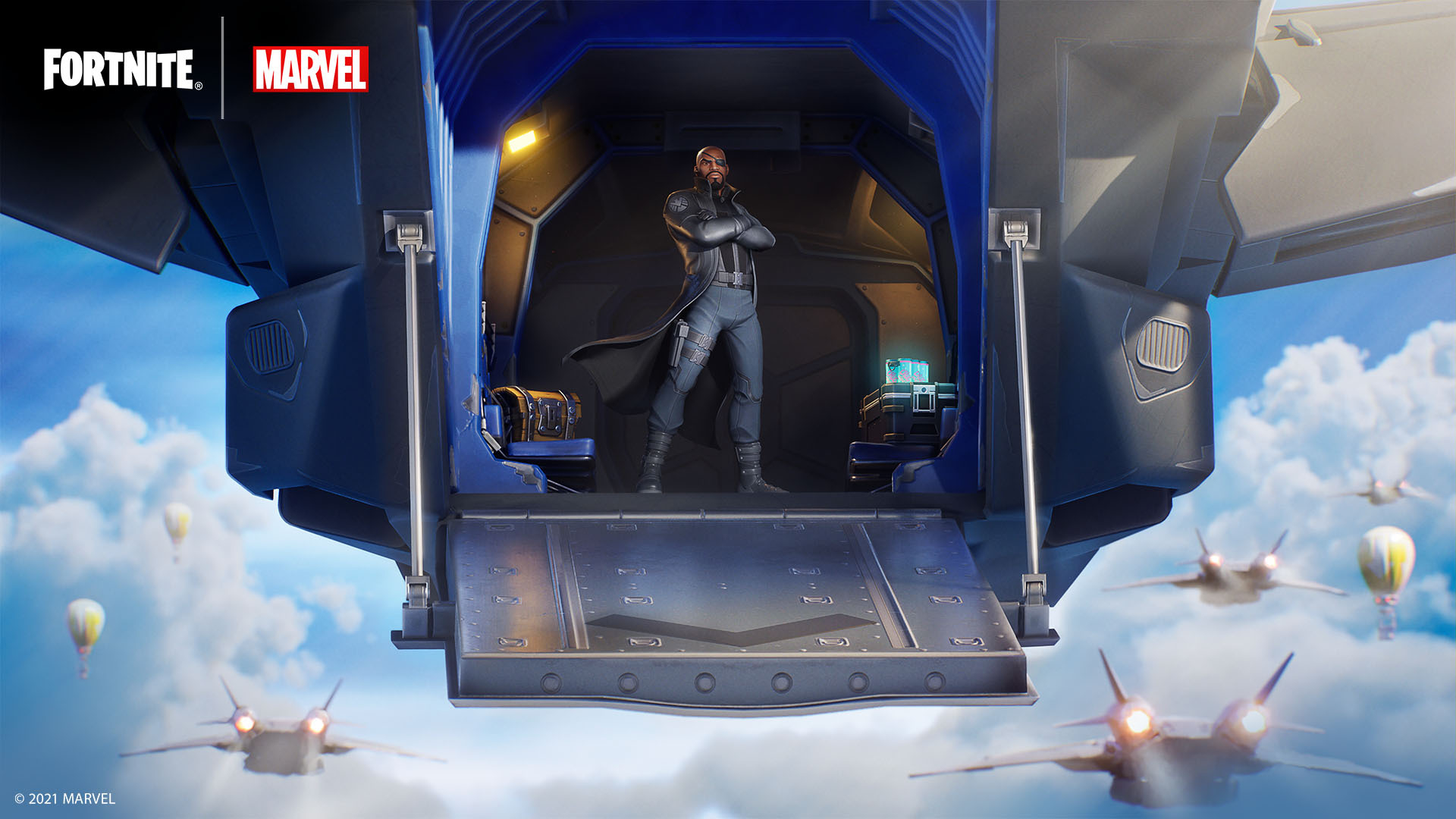 1920x1080 Nick Fury Fortnite wallpaper, Desktop