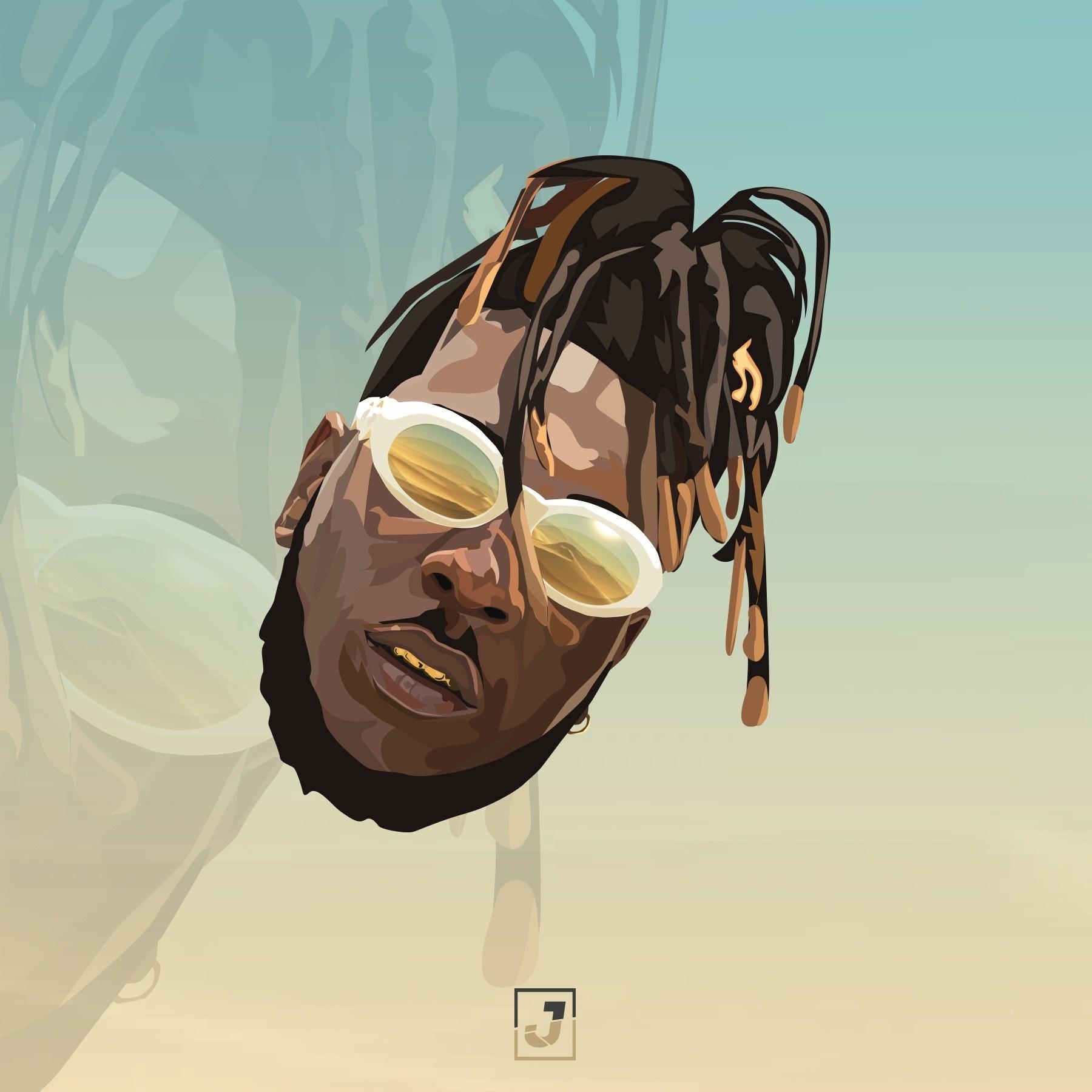 1800x1800 Burna Boy, Phone