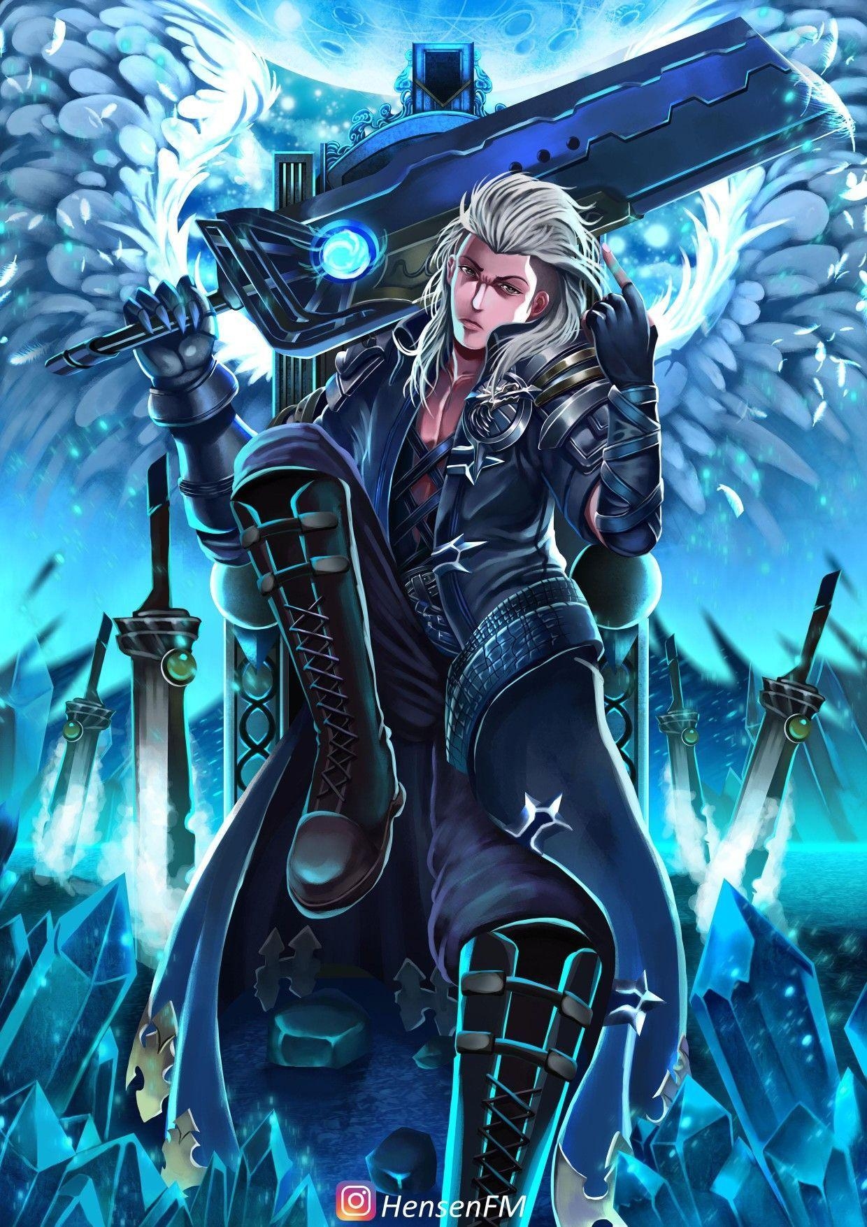 1240x1760 Mobile legend Alucard. Gambar karakter, Desain karakter game, Animasi, Phone