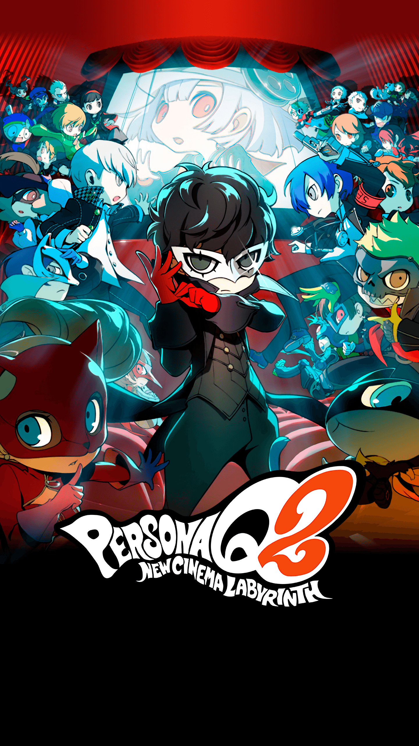 1440x2560 Persona Q2 phone wallpaper (1440 x 2560 px), Phone