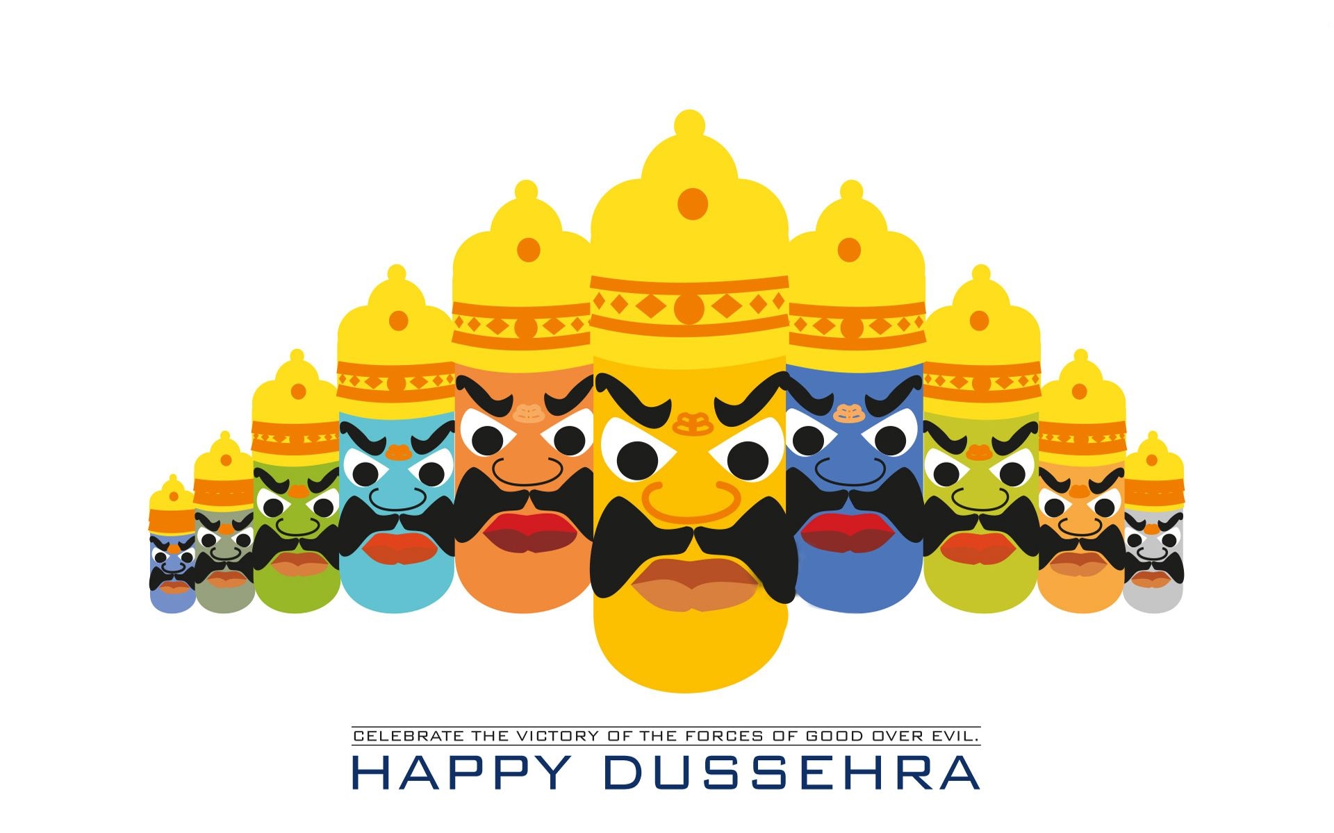 1920x1200 Happy Dussehra Wallpaper, Desktop