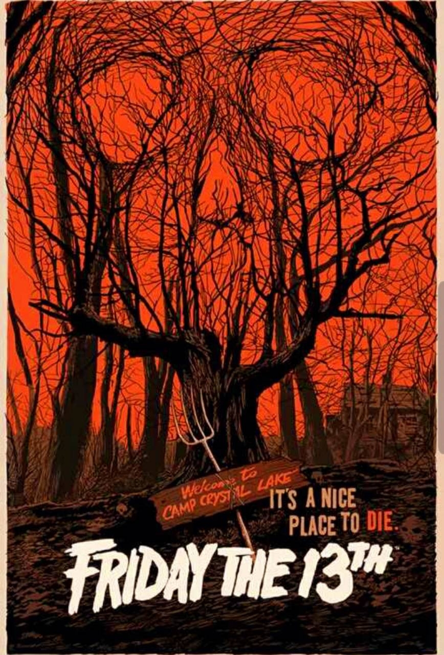 870x1280 Camp Crystal Lake wallpaper, Phone