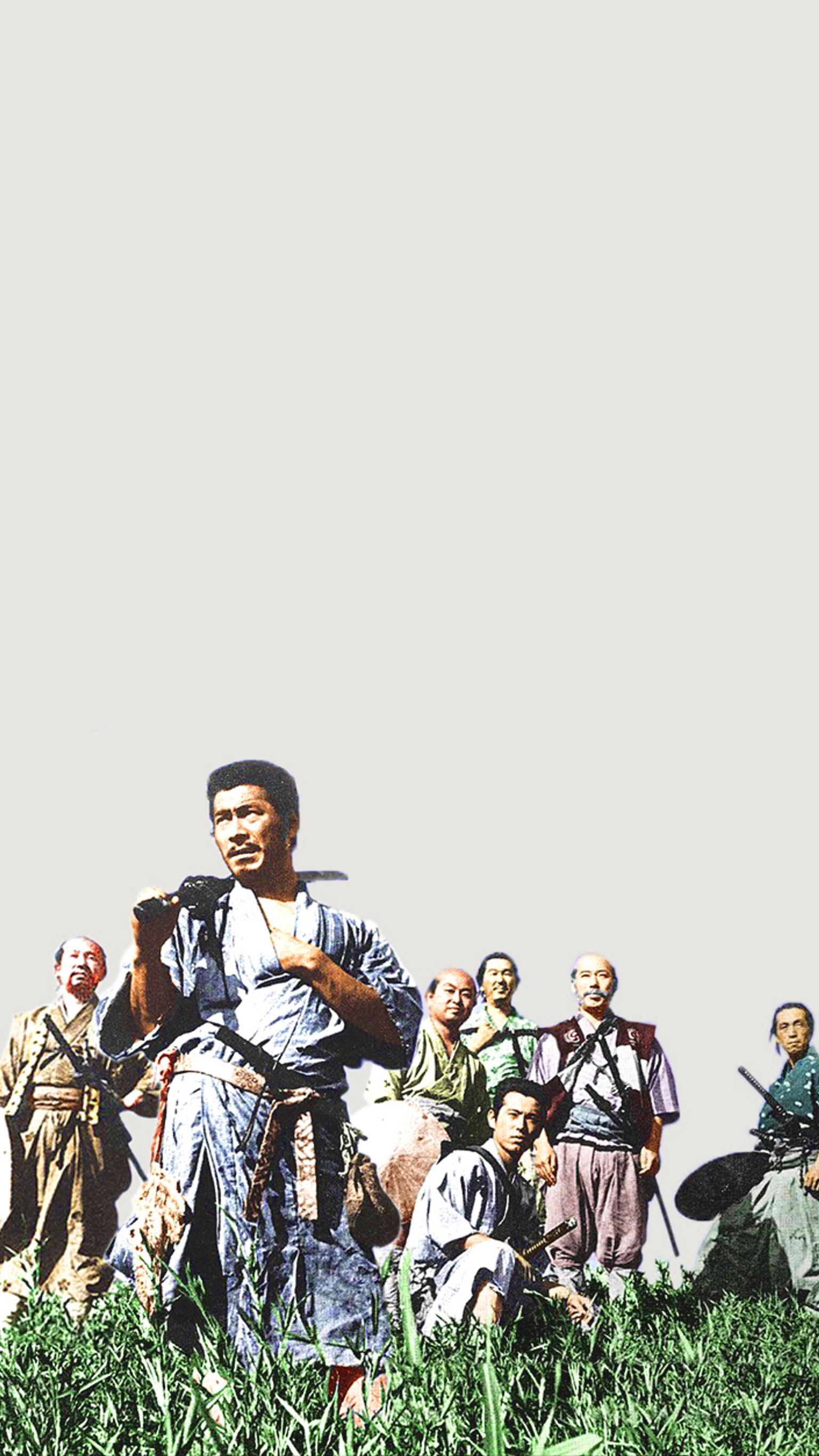 1540x2740 Seven Samurai (1954) Phone Wallpaper, Phone