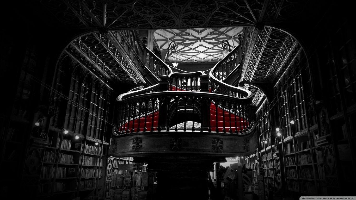 1370x770 Lello Bookshop in Porto, Portugal HD desktop wallpaper, High, Desktop