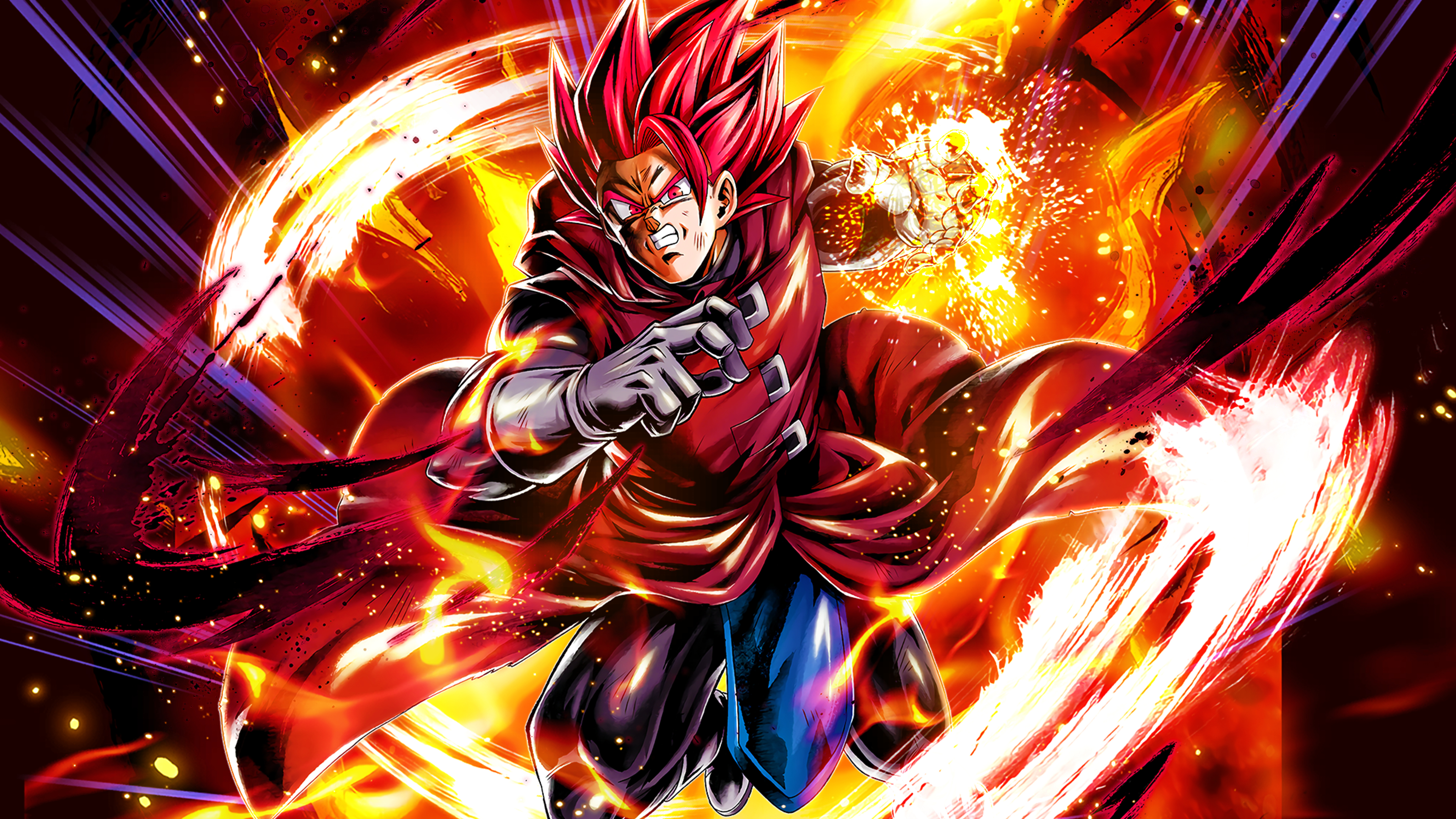 3840x2160 Super Saiyan God Giblet 4K PC Wallpaper, Desktop