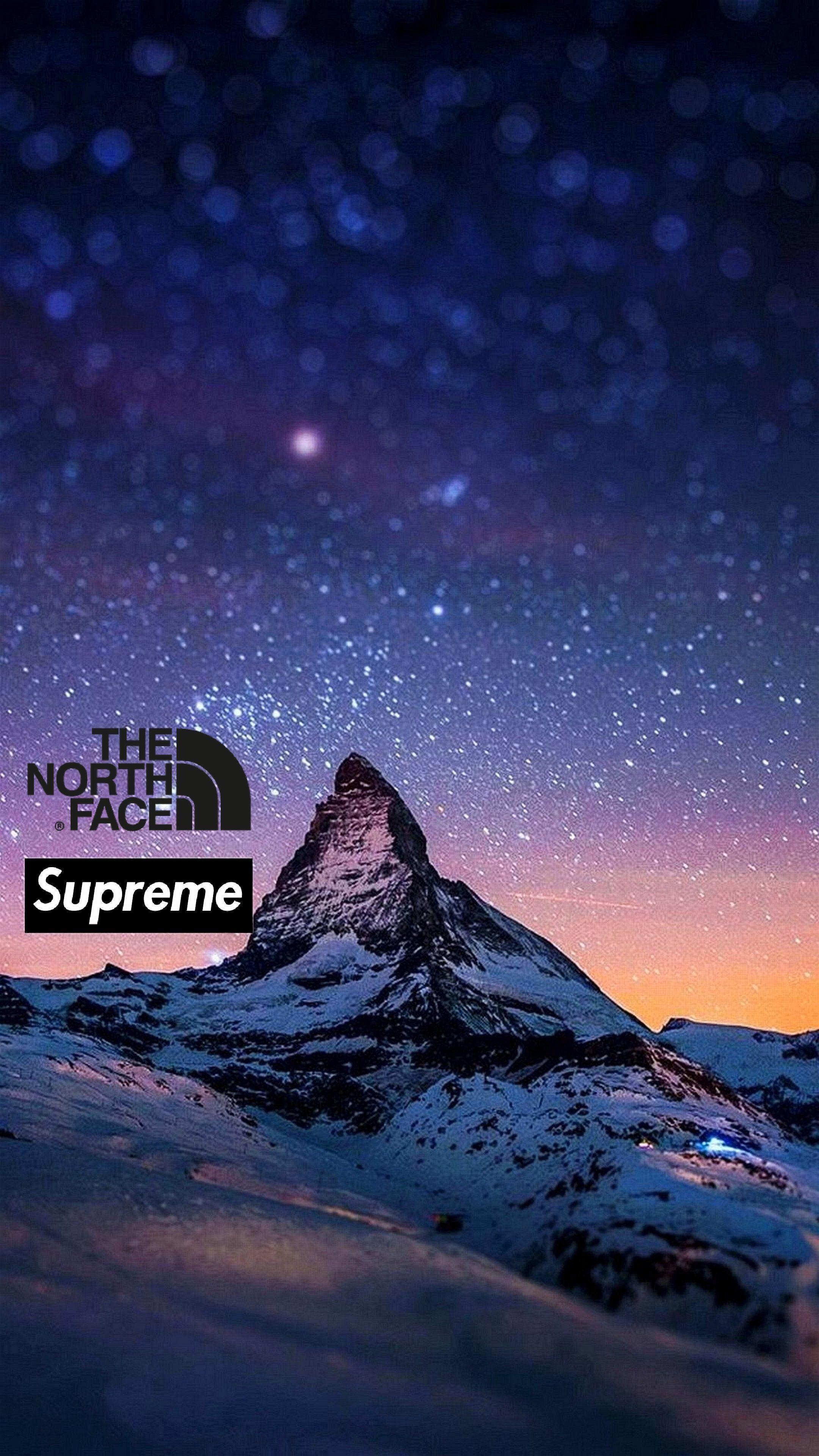 2160x3840 Supreme x The North Face wallpaper. HypeBeast wallpaper in 2018, Phone