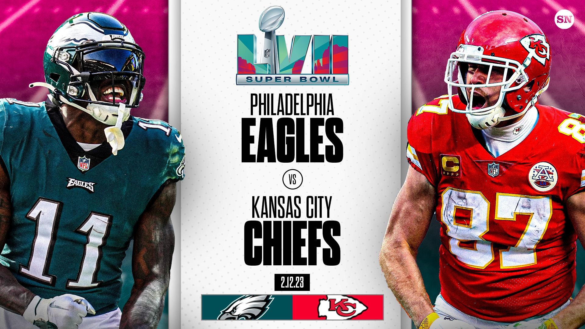 1920x1080 Super Bowl 2023 odds, line: Eagles vs. Chiefs picks, predictions from SN experts, Desktop