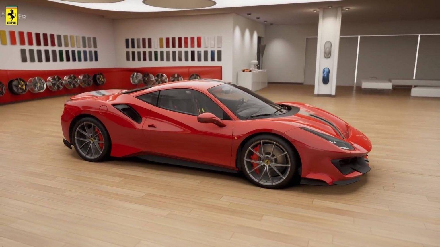 1540x870 Ferrari 488 Pista Rear High Resolution Picture, Desktop