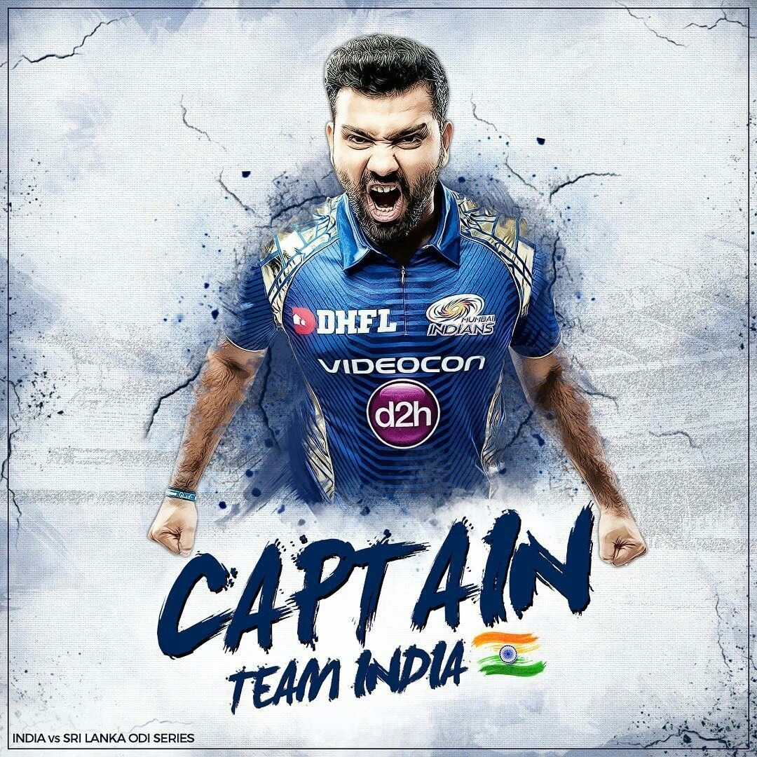 1080x1080 Batsman Opener Now, CAPTAIN of #TeamIndia Congratulations to on being named capta. Mumbai indians ipl, Mumbai indians, India cricket team, Phone