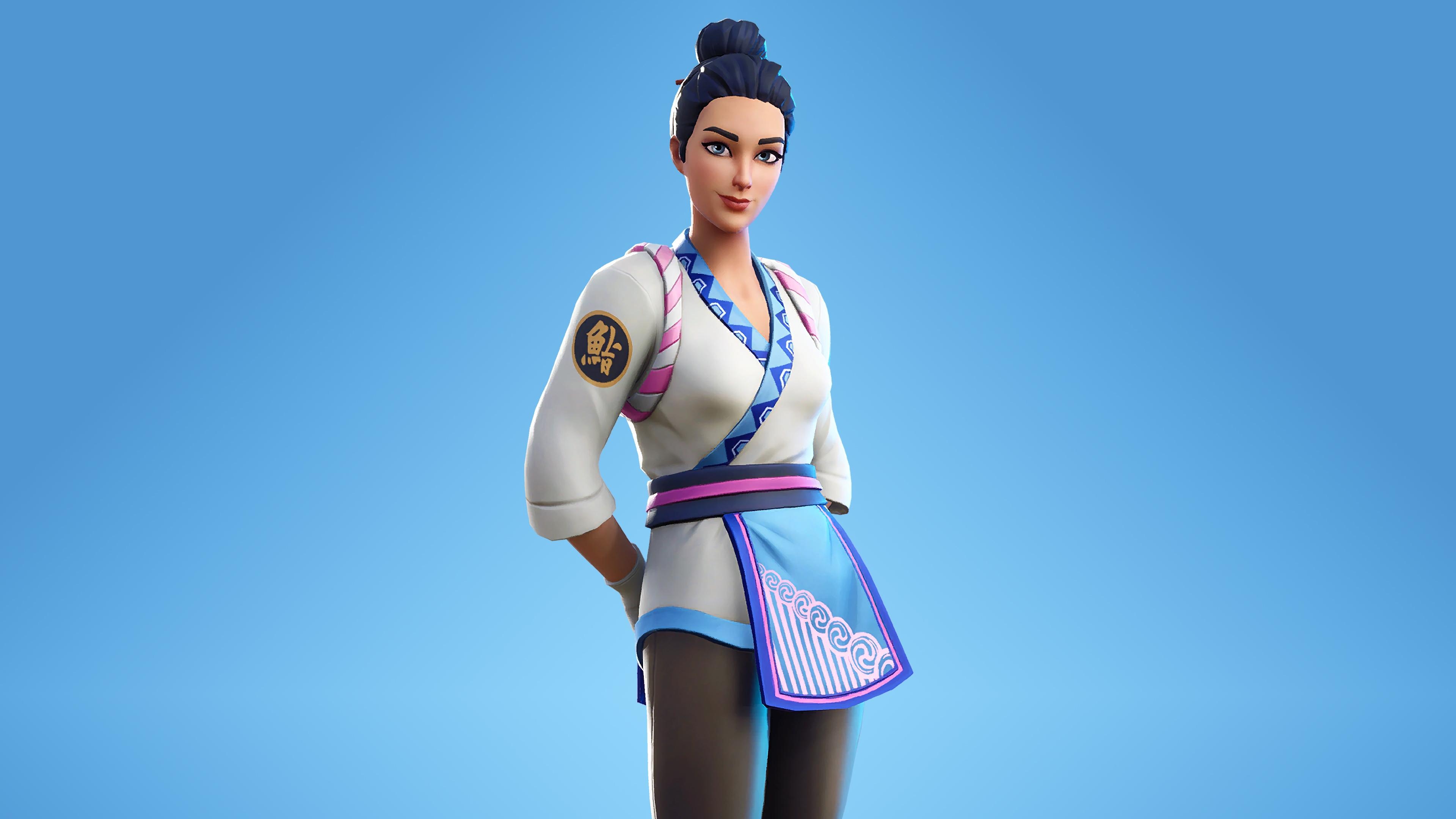 3840x2160 Maki Master 4K 8K HD Fortnite Battle Royale Wallpaper, Desktop