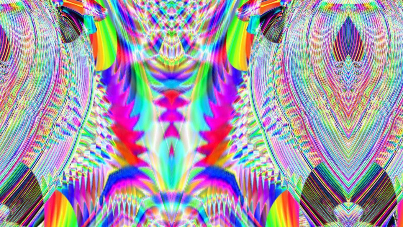 1370x770 Psychedelic Mushroom Wallpaper, Desktop