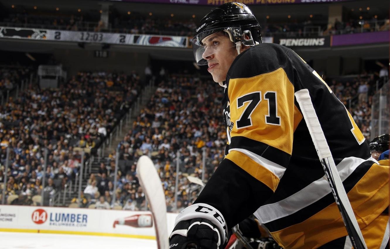 1340x850 Wallpaper hockey, hockey player, hockey, Evgeni Malkin, Pittsburgh, Desktop