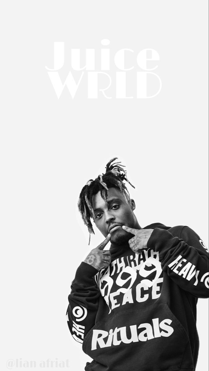 680x1200 Juice Wrld Wallpaper. White rapper, Rap wallpaper, White aesthetic, Phone