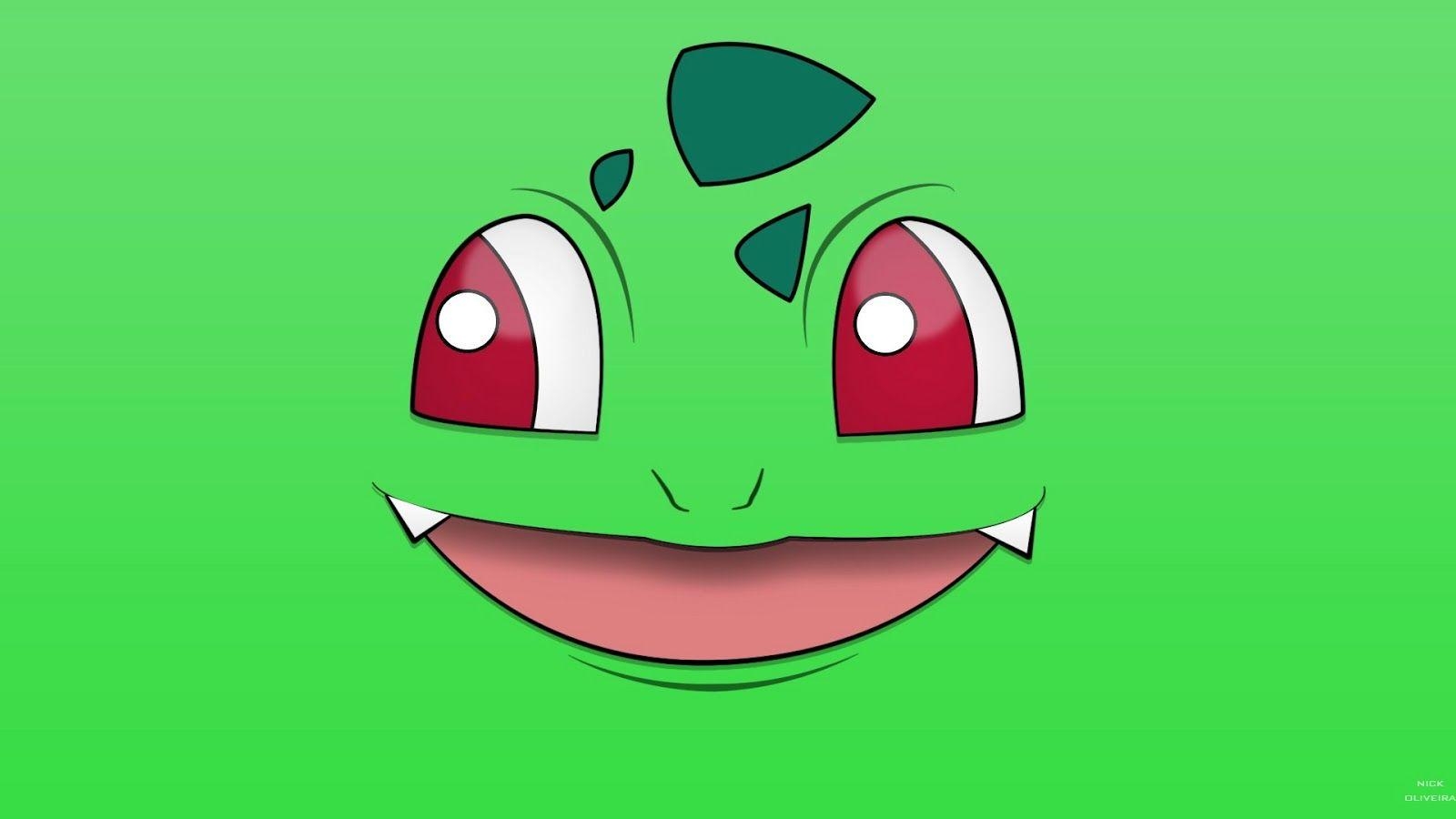 1600x900 Bulbasaur Face HD Wallpaper, Desktop