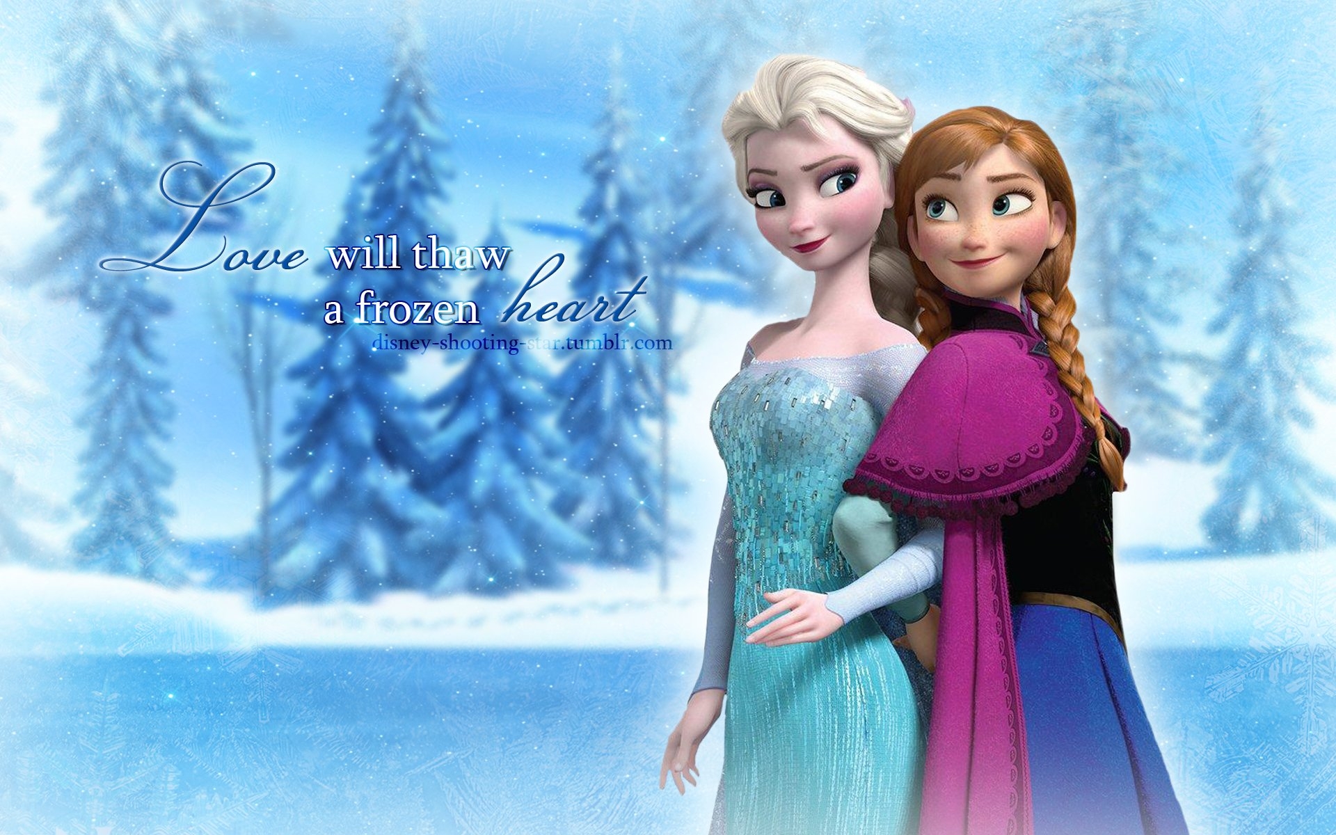 1920x1200 Elsa and Anna Wallpaper the Snow Queen Wallpaper, Desktop