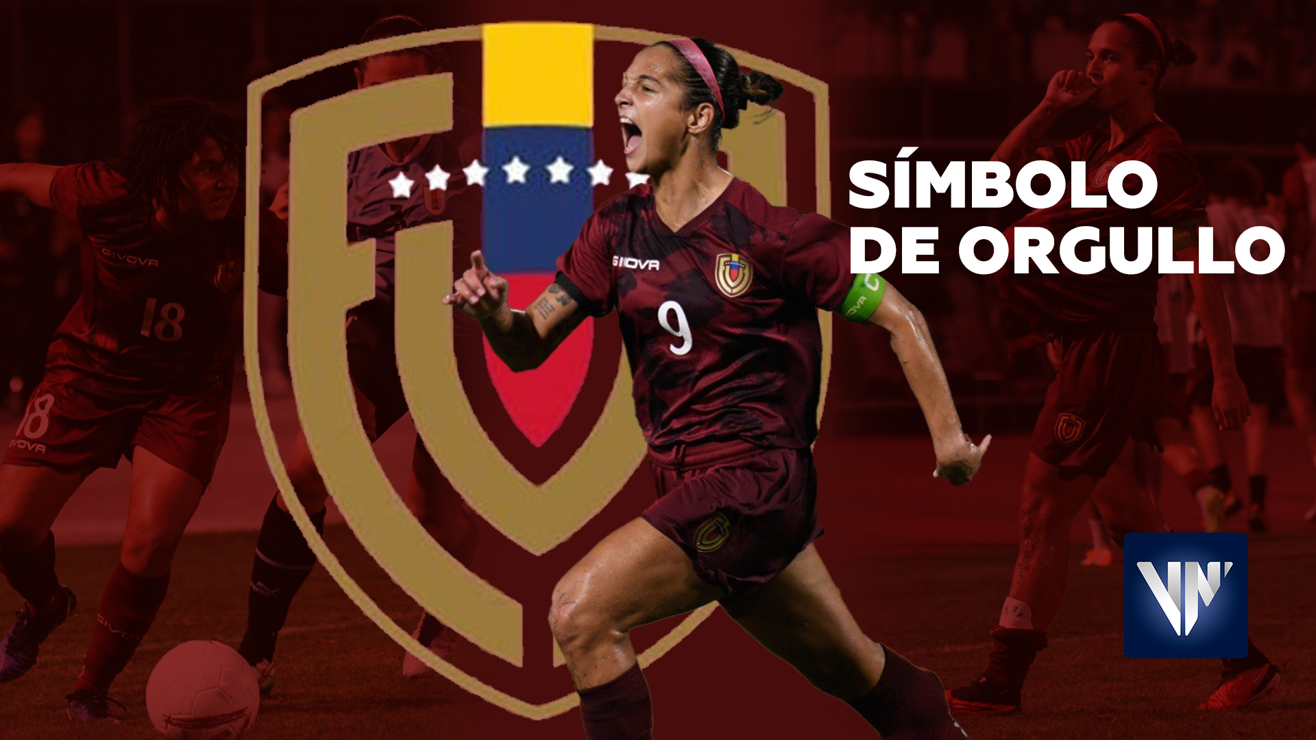 1920x1080 la Vinotinto Femenina, Desktop