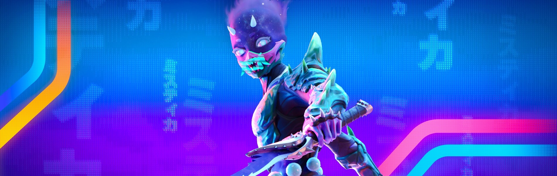 1900x600 Mystica Fortnite wallpaper, Dual Screen