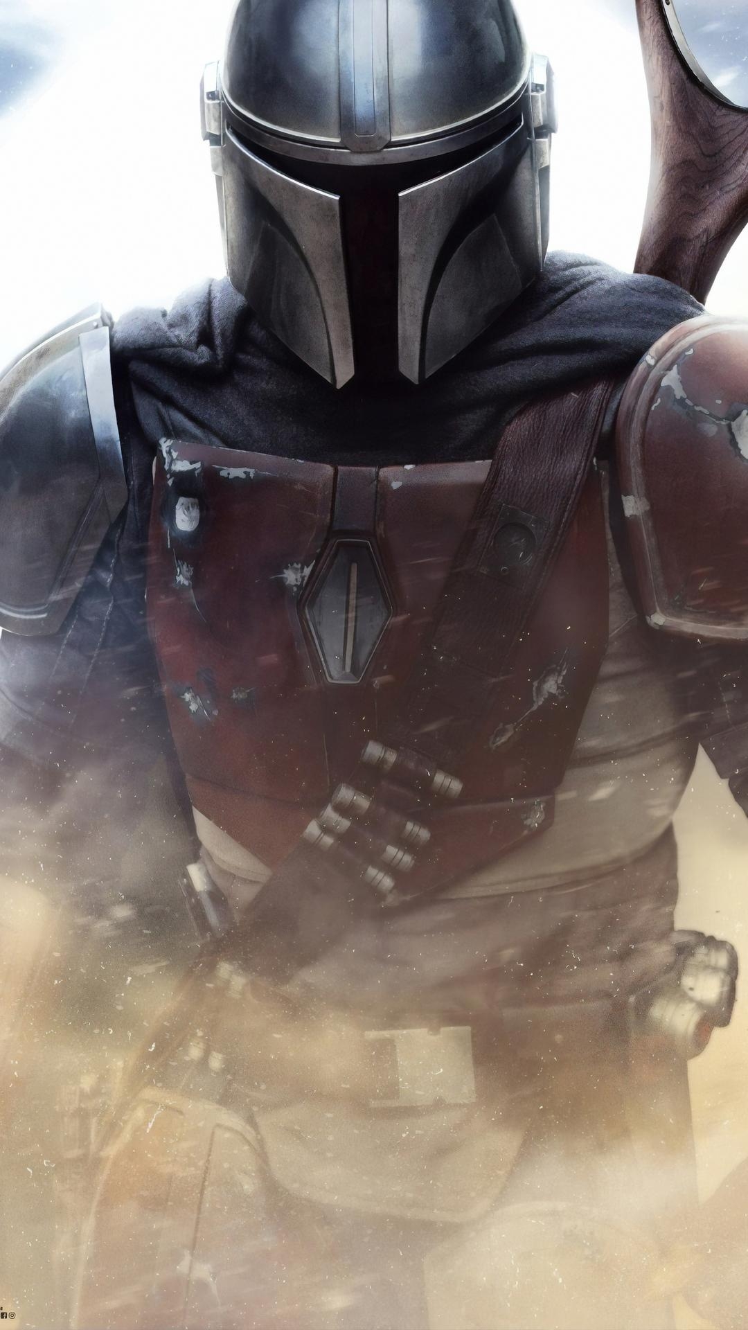 1080x1920 The Mandalorian 4k 2019 iPhone 6s, 6 Plus, Pixel, Phone