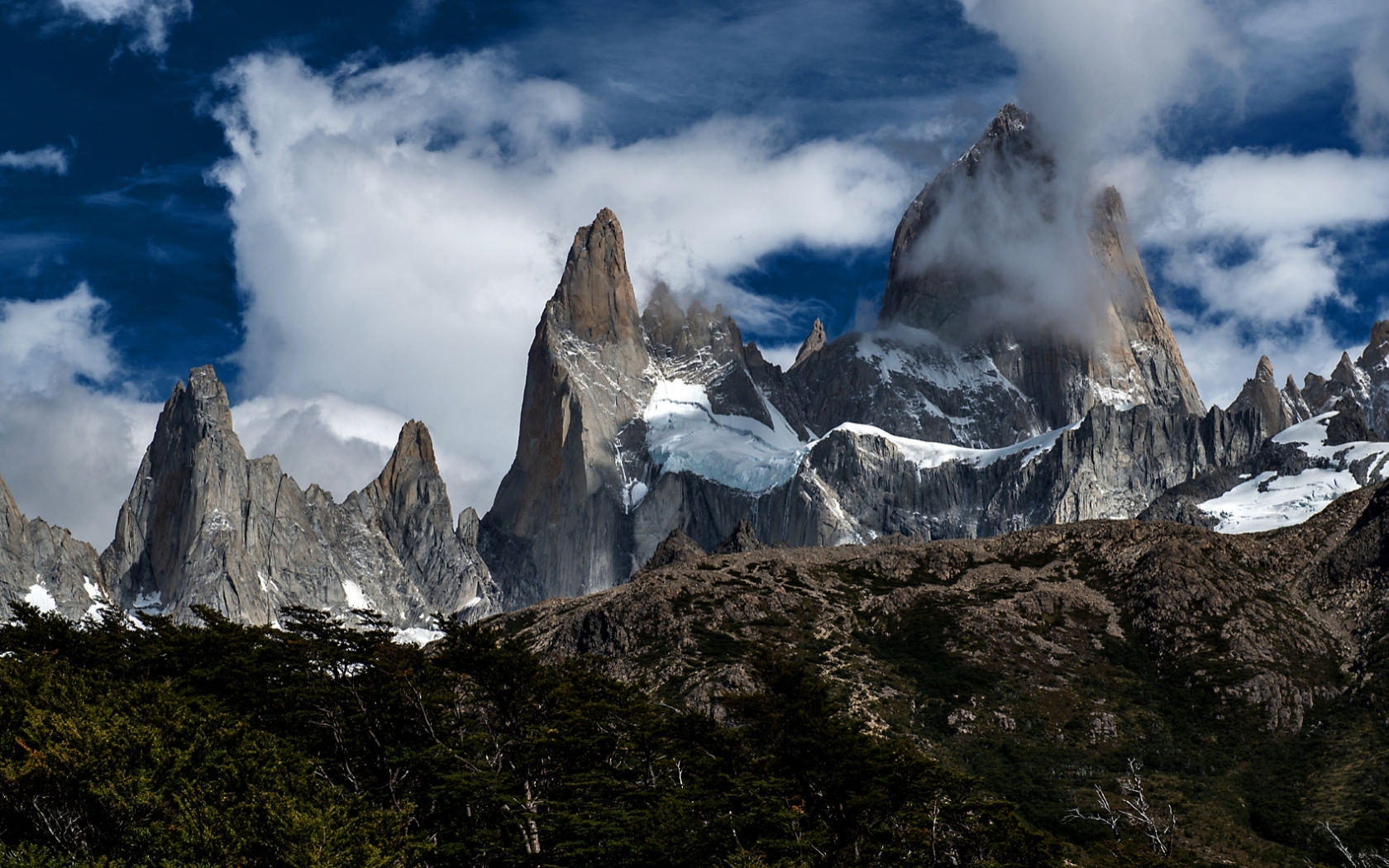 1680x1050 Mount Fitzroy Wallpaper and Background Imagex1050, Desktop