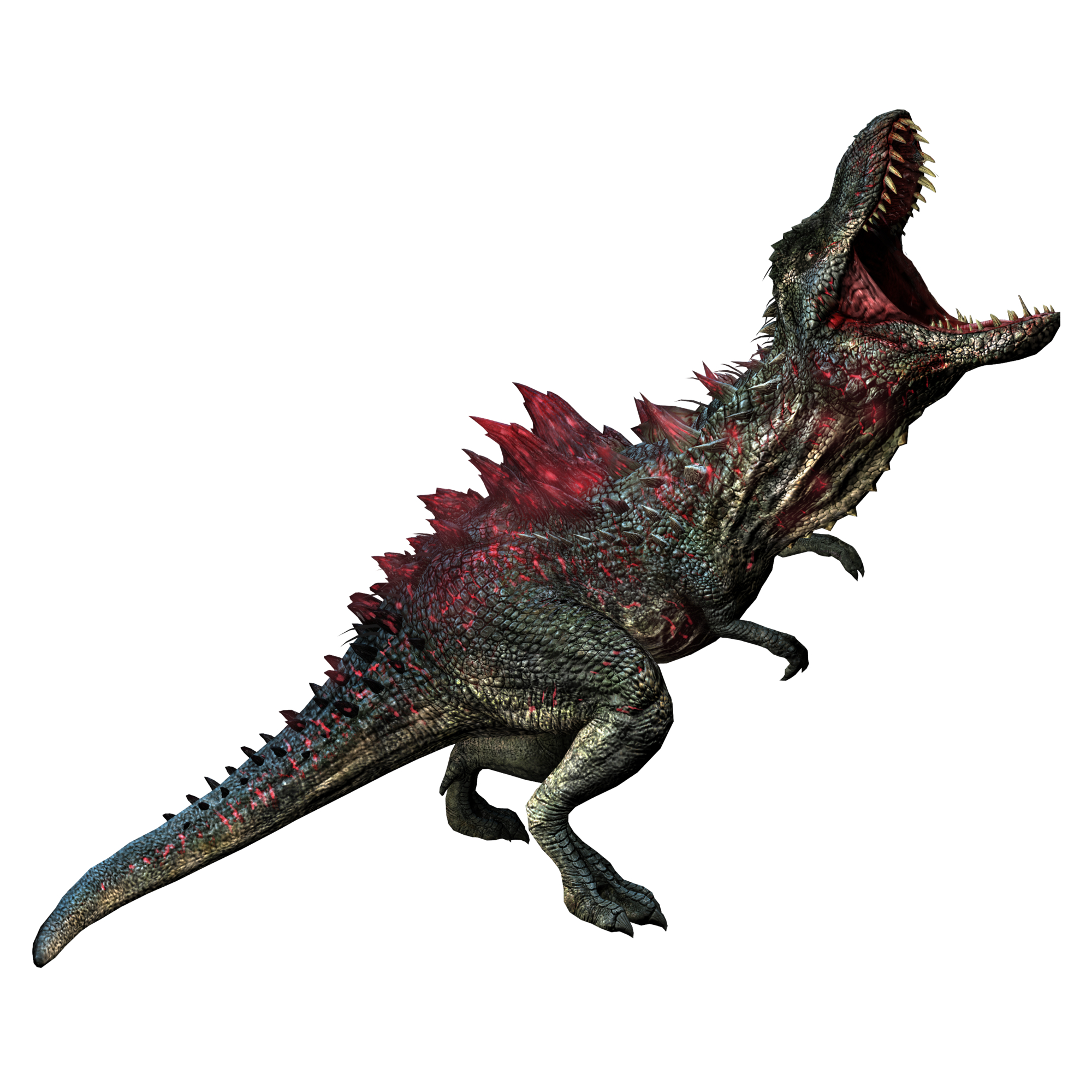 2000x2000 Mortem rex is a genetically enhanced blackTyrannosaurus rexwith large, purple and red plates juttin. Jurassic world, Jurassic park world, Jurassic world dinosaurs, Phone