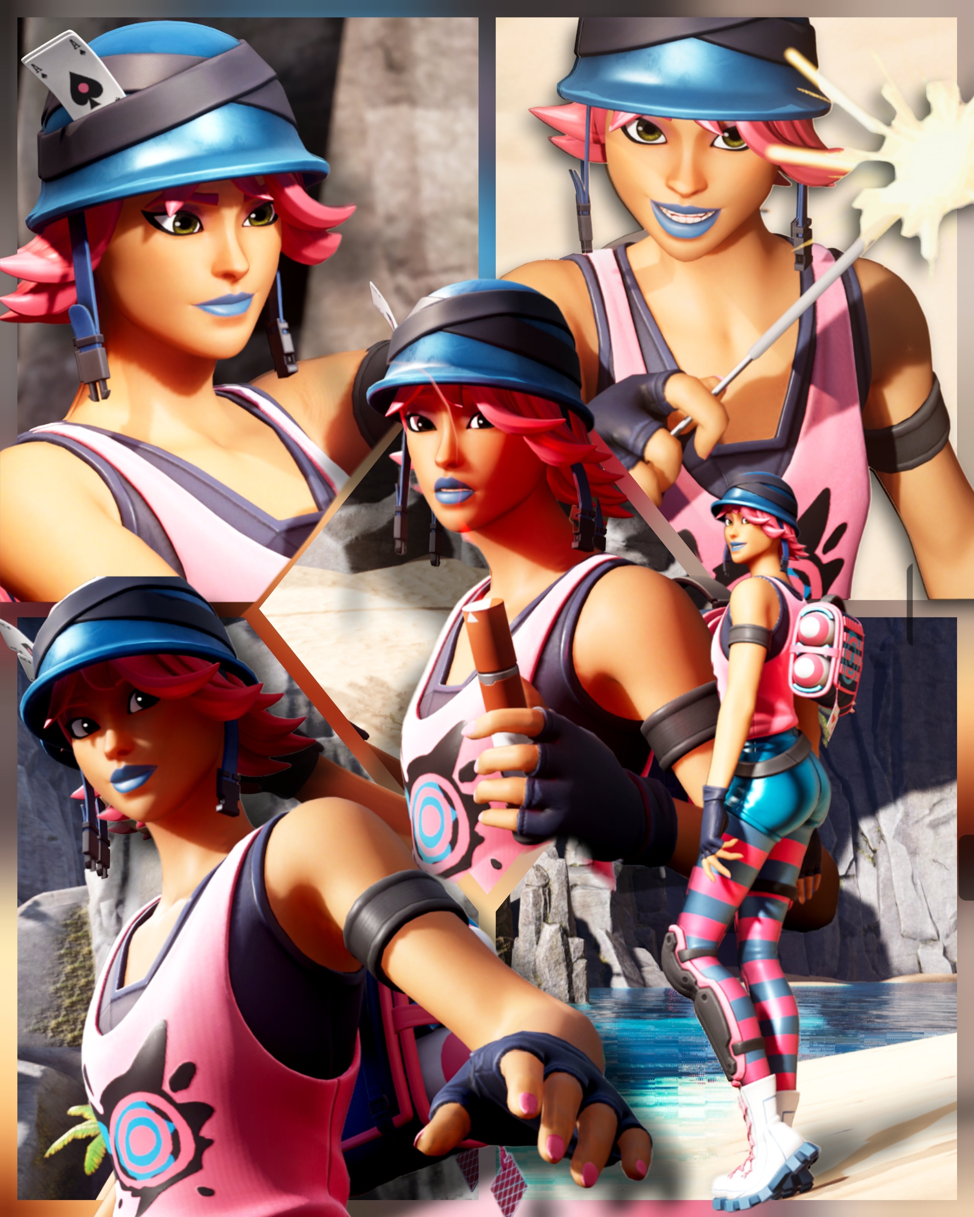 3280x4100 Razor Rae Fortnite wallpaper, Phone