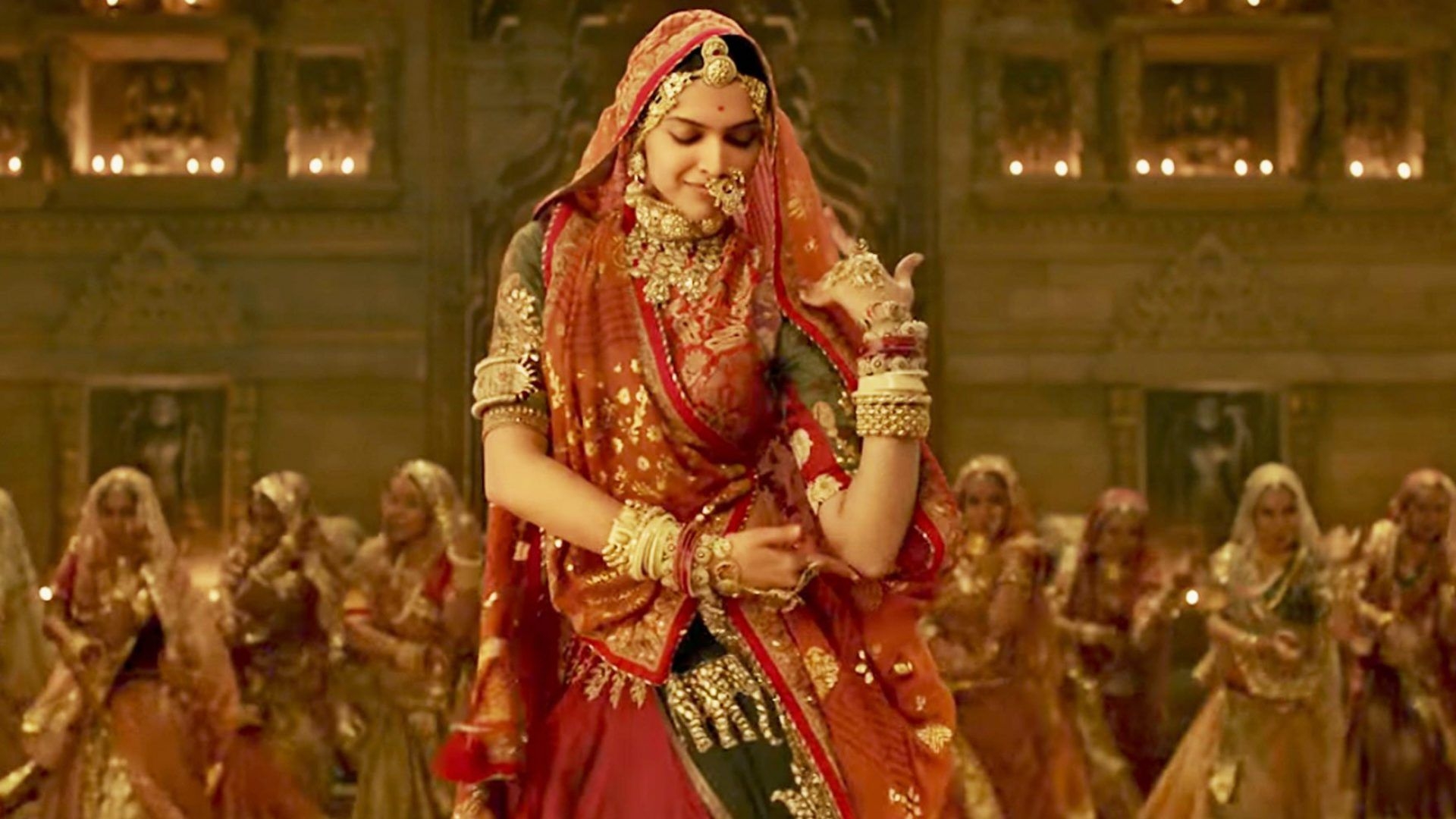 1920x1080 Want to look like a royal bride? Get Deepika Padukone's Ghoomar look now, Desktop