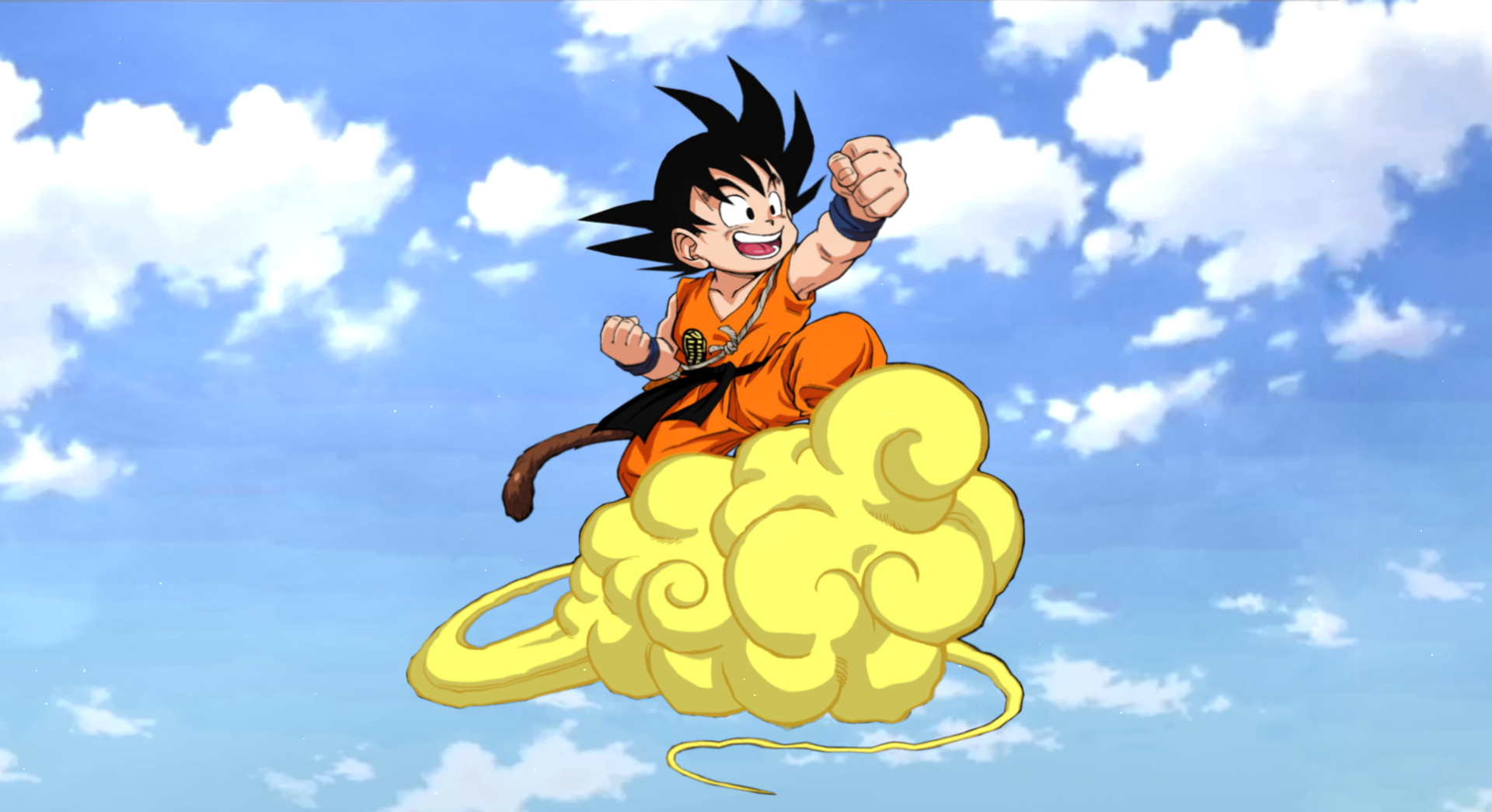 1920x1050 Boy Goku Nimbus Dragon Ball Z live wallpaper [DOWNLOAD FREE], Desktop