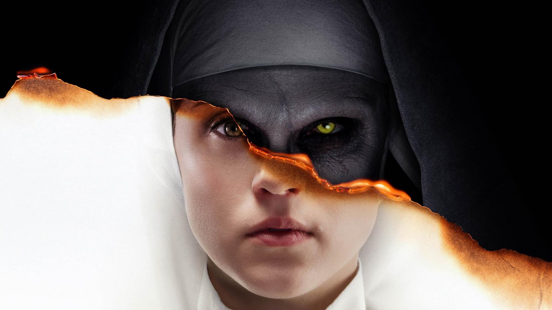 1920x1080 Download  wallpaper the nun, movie, poster, full HD, Desktop