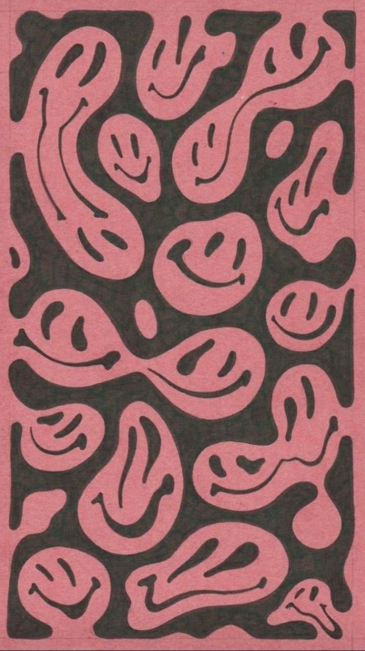 740x1320 red melting smiley face wallpaper. iPhone wallpaper pattern, Edgy wallpaper, Trippy wallpaper, Phone