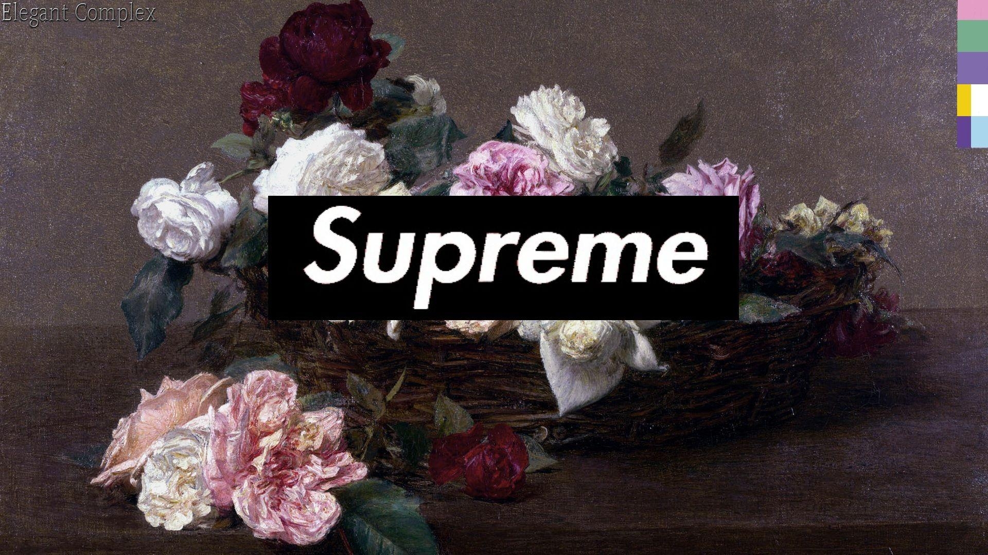 1920x1080 Supreme Floral Desktop Wallpaper Free Supreme Floral Desktop, Desktop