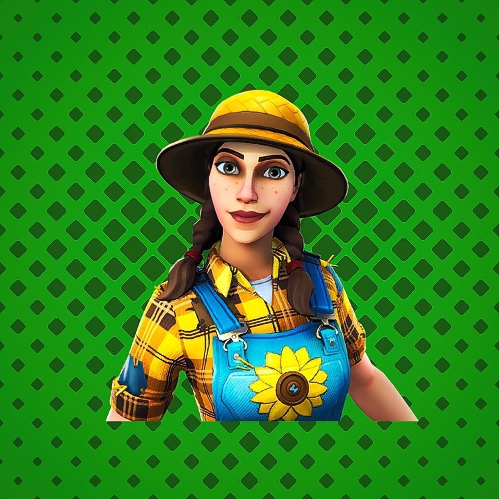 1030x1030 Sunflower Fortnite wallpaper, Phone