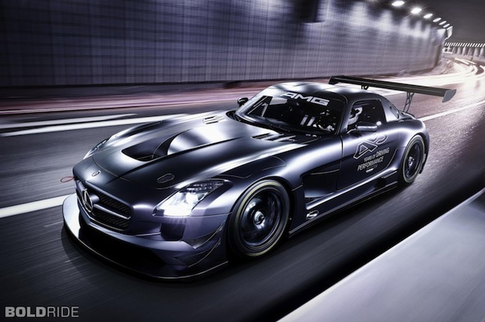 1920x1280 Wheels Wallpaper: 2013 Mercedes Benz SLS AMG GT3, Desktop