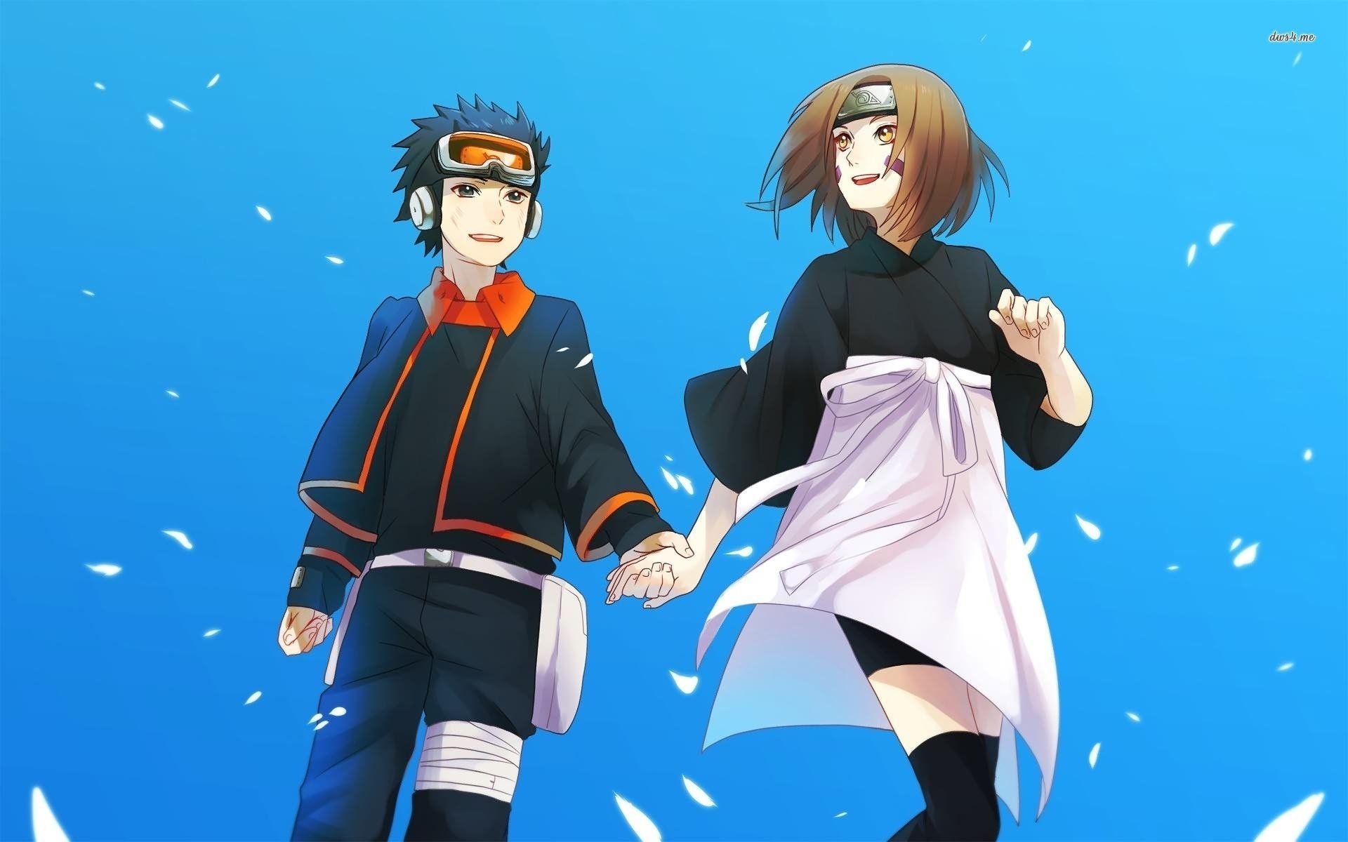 1920x1200 Rin Nohara and Obito Uchiha wallpaper wallpaper, Desktop