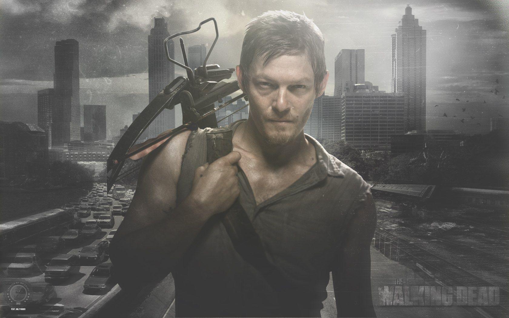 1680x1050 The Walking Dead Daryl Dixon Wallpaper by HD Wallpaper Daily, Desktop