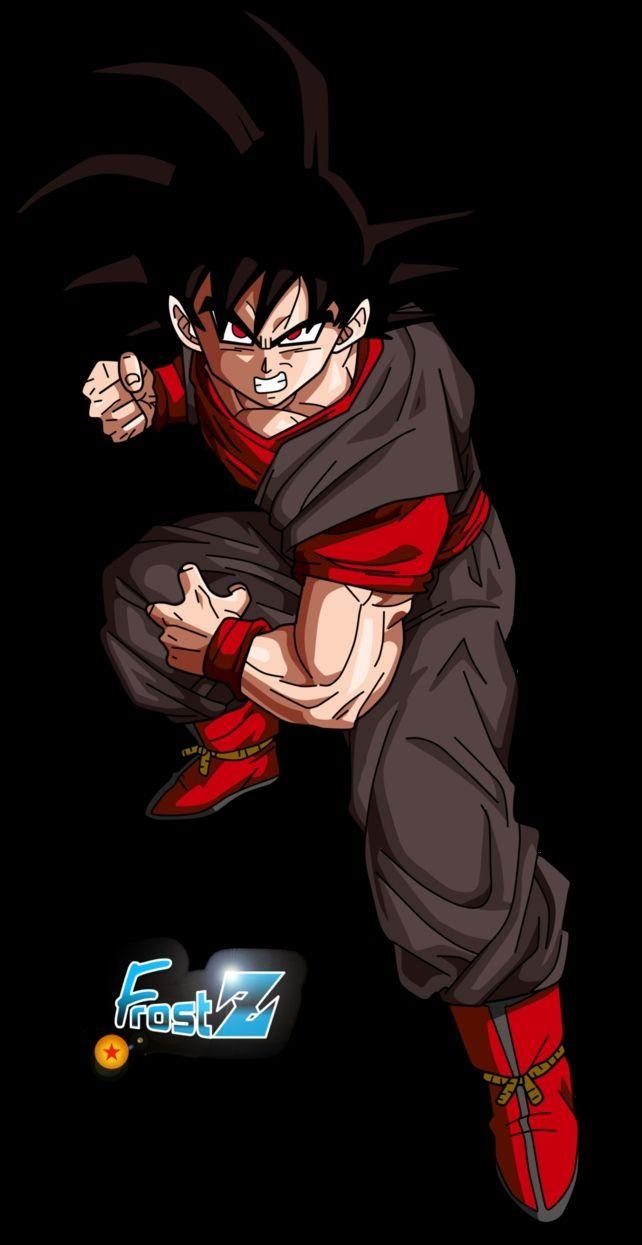 650x1250 New Dragon Ball Z Image Of Evil Goku, Phone