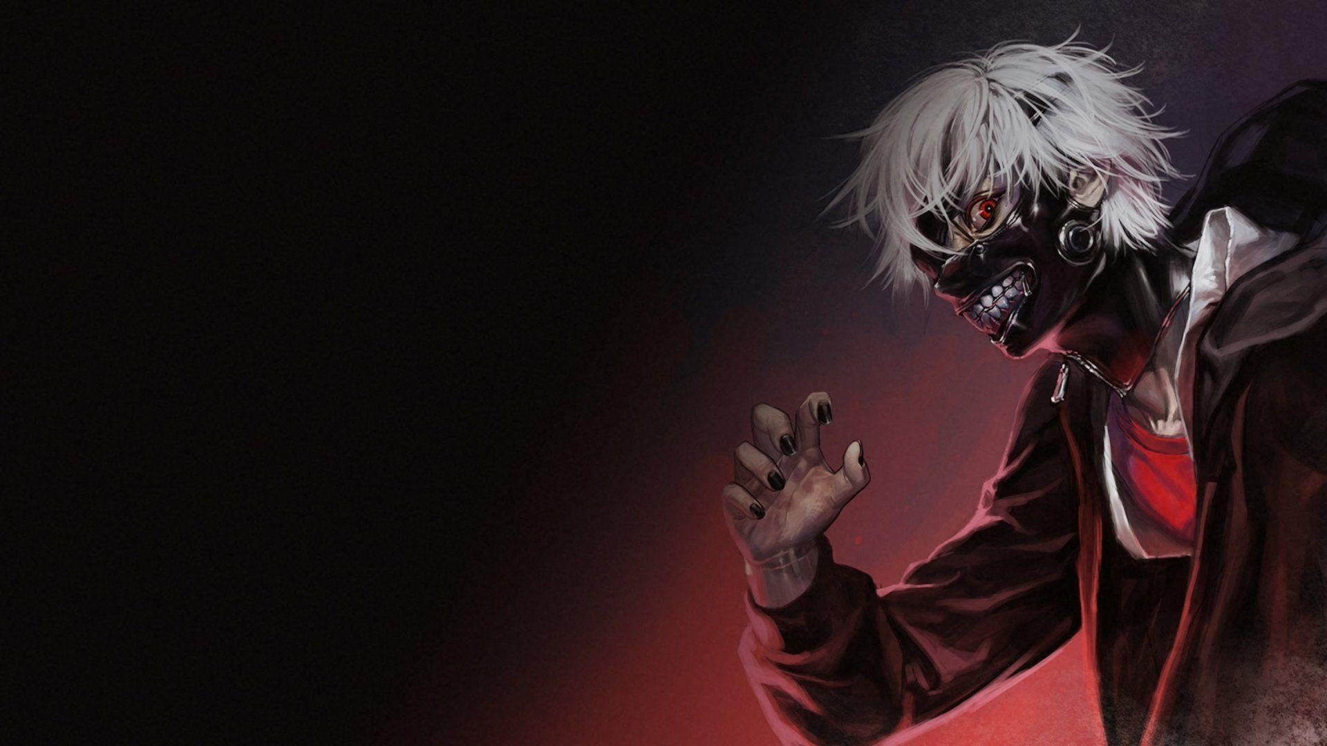 1920x1080 Ken Kaneki in Red: Tokyo Ghoul HD Wallpaper, Desktop